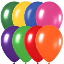 Ballons nacrés 23 cm x 10 pièces "Gappy Party"
