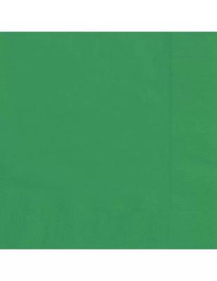 Serviettes soft touch 38x38cm 2 plis x 40 pièces vert "Gappy"