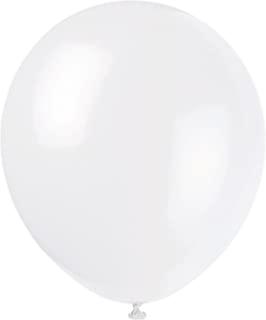 Ballons blancs 23 cm x 10 pièces "Gappy Party"