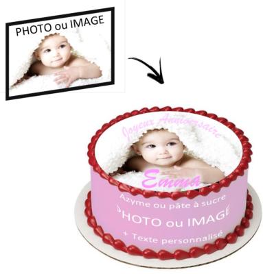 Impression gâteau