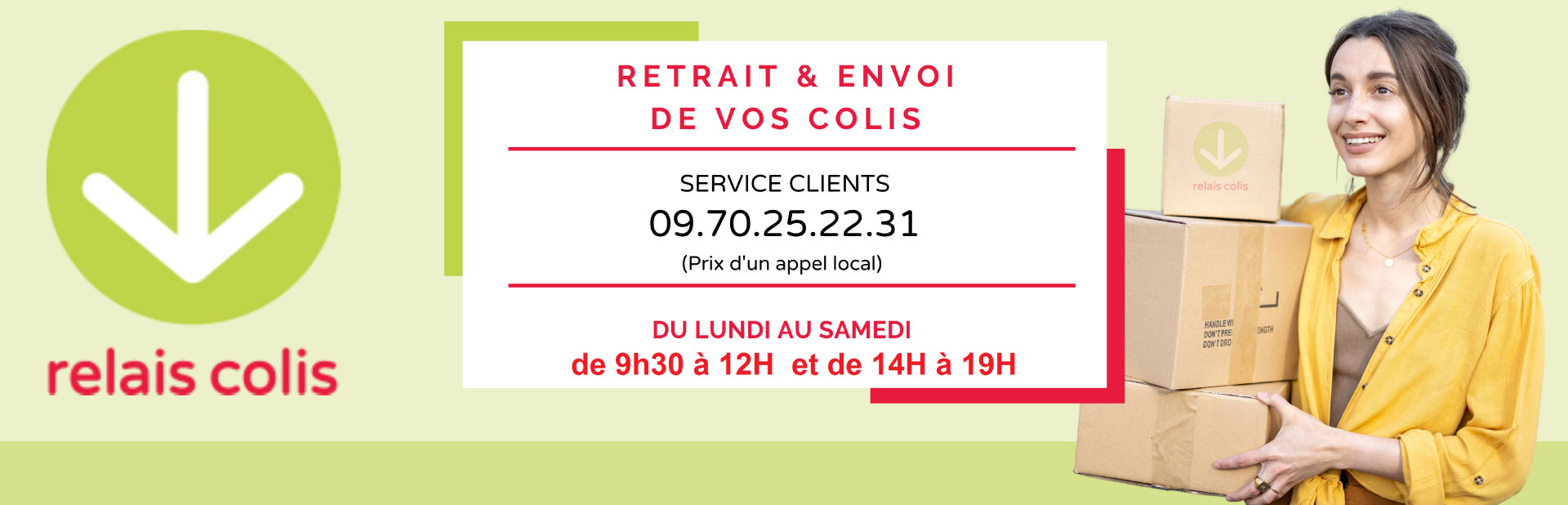 Retrait colis